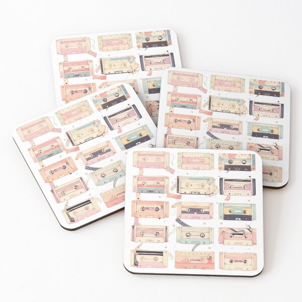 Item preview, Cassette Tape Pop Retro designed and sold by Popote Madame.