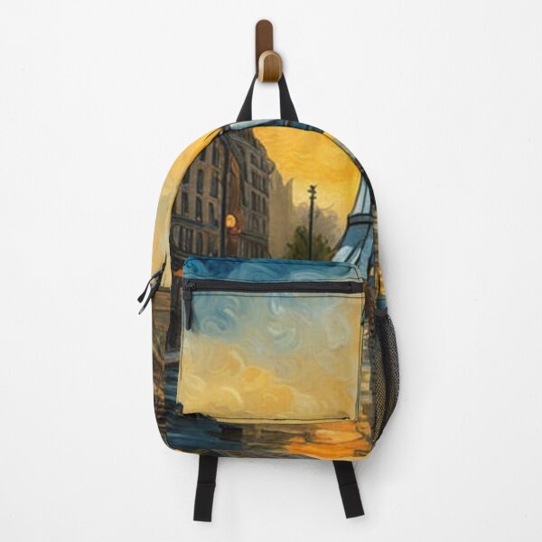 Item preview, Paris abstract art street scene with Eiffel Tower designed and sold by JackFreestone.