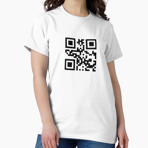 Vista previa del artículo con la obra «Sociedad - Código QR», diseñado y vendido por UsernameIsInUse.