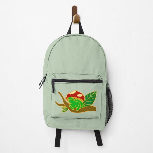 Item preview, No Thoughts, Just Vibes Mushroom Frog designed and sold by TofusMom.