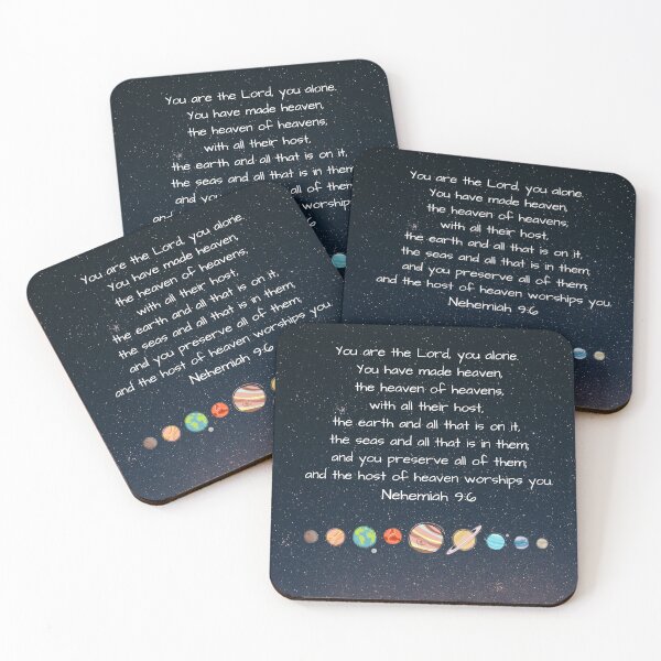 Item preview, Nehemiah 9:6 Solar System Space designed and sold by Benjamin Seward.