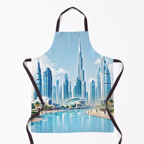 Item preview, Skyline Splendor - Infuse Your Style With The stunning Dubai Skyline Silhouette designed and sold by Sandydesign.