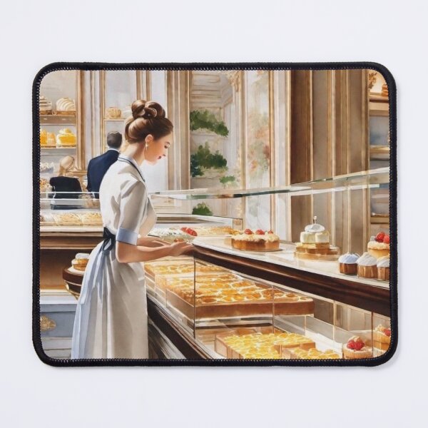Item preview, Sweet Enchantment :Pâtisserie Watercolor French Bakery Art Print…By Carraann designed and sold by CARRAANN.