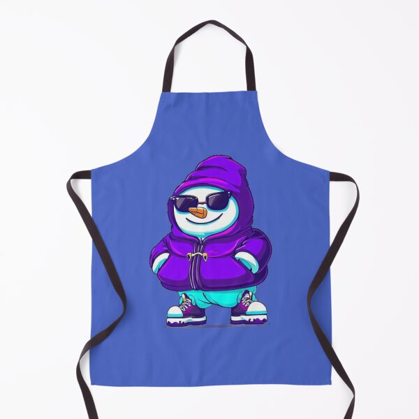 Item preview, cool snowman purple designed and sold by ONIX23.