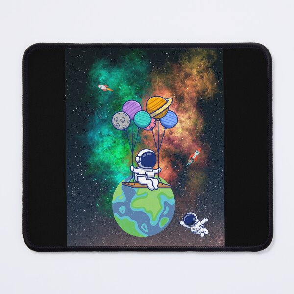 Item preview, Astronaut Space Swinging in the Nebulas designed and sold by Benjamin Seward.