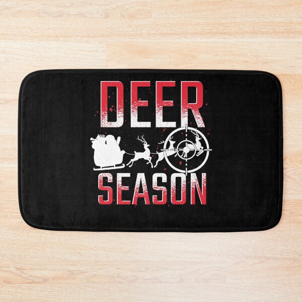 Item preview, Deer Season Christmas Xmas Funny Hunting Hunter designed and sold by SuperFreshArt.