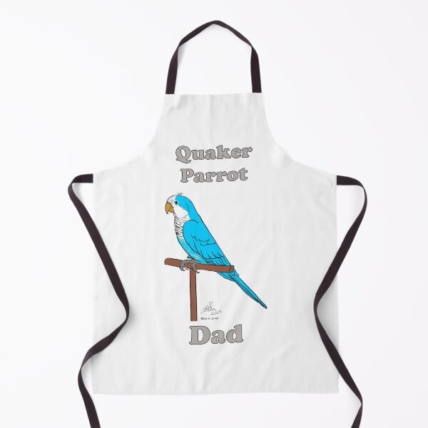 Item preview, Blue Quaker Parrot Dad - Oscar Jones designed and sold by Laughing Parrot Studio.