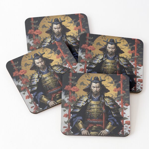 Item preview, Oda Nobunaga Armor Calligraphy | Art designed and sold by DesignGeniusX.