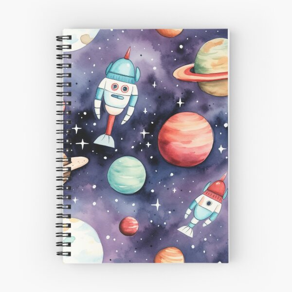 Item preview, Space  Adventure seamless digital paper designed and sold by Damingshop.
