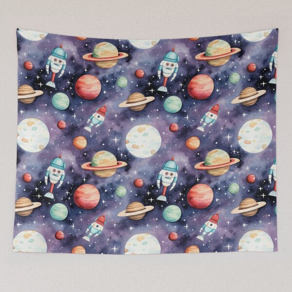Item preview, Space  Adventure seamless digital paper designed and sold by Damingshop.