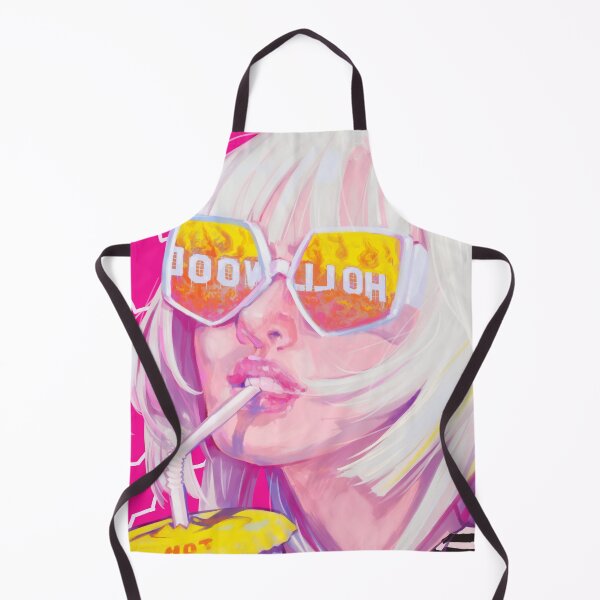 Item preview, Bimbo Core Blonde Pink Girl Watches Hollywood Burn designed and sold by doodlingjay.