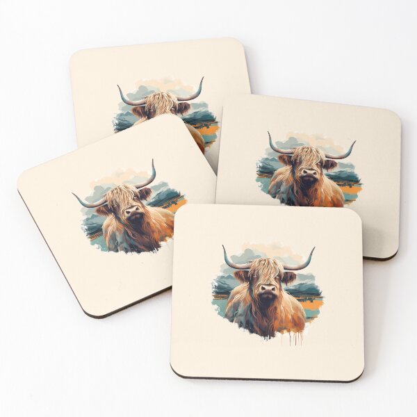 Item preview, Copy of Highland Cow - Painting Style designed and sold by anass002.