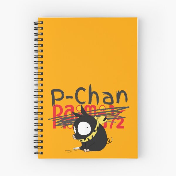 Item preview, P-Chan Ranma Logo SILLYFUN ON REDBUBBLE.COM (Orange Background) (LOWER QUALITY IF STOLEN) designed and sold by SillyFun.
