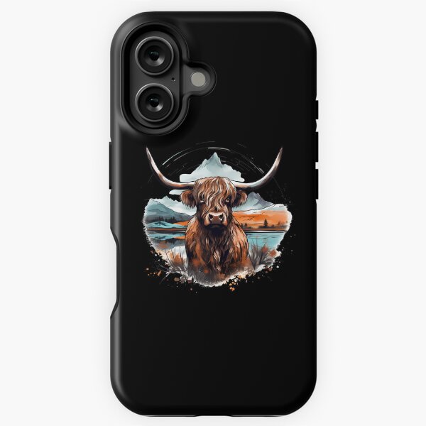 Item preview, Highland Cow - Painting Style designed and sold by anass002.