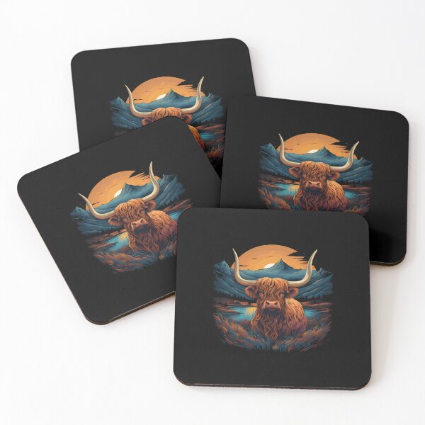 Item preview, Highland Cow - Painting Style designed and sold by anass002.