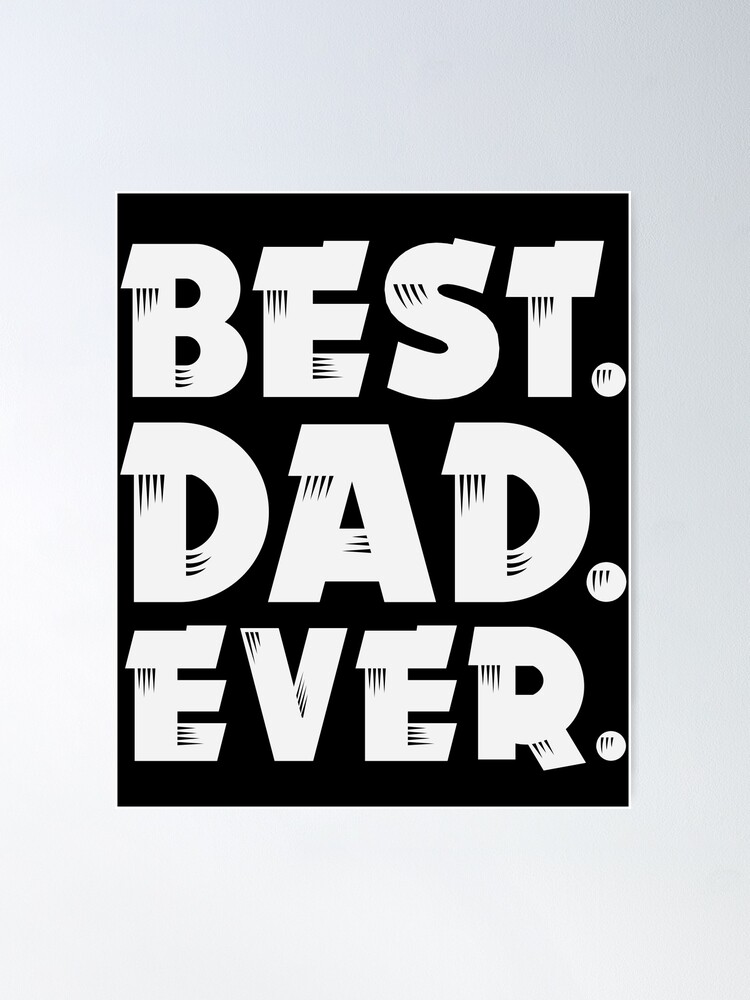 Dapper Best Dad Ever - Instant Download 2 Circle Tag