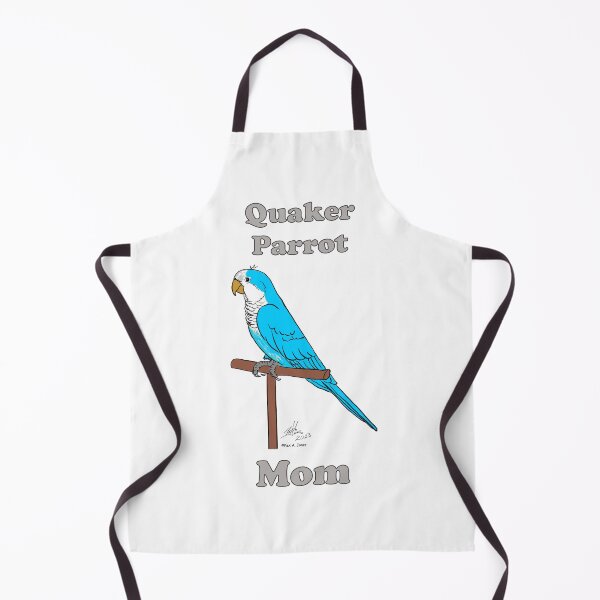 Item preview, Blue Quaker Parrot Mom - Oscar Jones designed and sold by Laughing Parrot Studio.