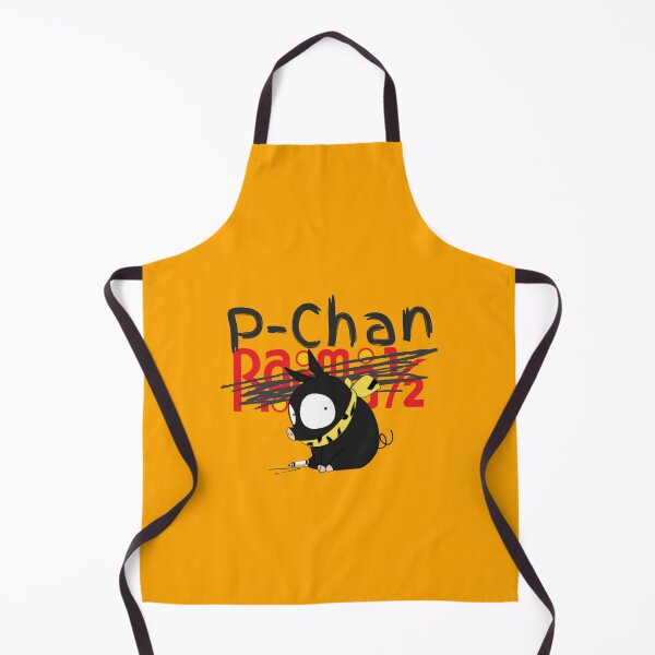 Item preview, P-Chan Ranma Logo SILLYFUN ON REDBUBBLE.COM (Orange Background) (LOWER QUALITY IF STOLEN) designed and sold by SillyFun.