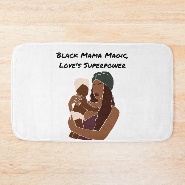 Item preview, black woman and her black baby, afro maternity, black mother designed and sold by womenandflowers.