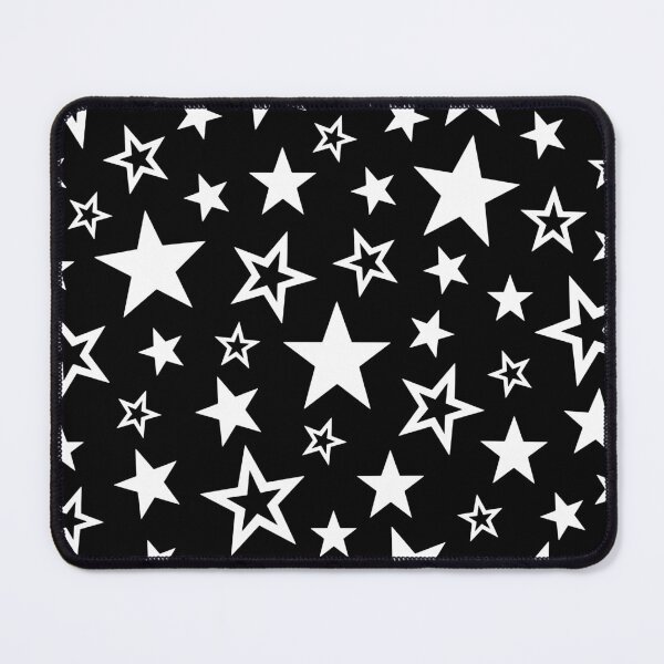 Item preview, Star Pattern Black and White designed and sold by tonymagnerart.