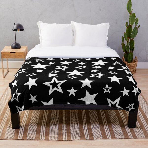 Item preview, Star Pattern Black and White designed and sold by tonymagnerart.