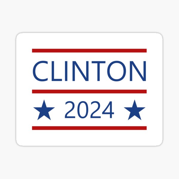 Vista previa del artículo con la obra «Hilary Clinton moderna 2024 con líneas rojas patrióticas», diseñado y vendido por TinyStarAmerica.