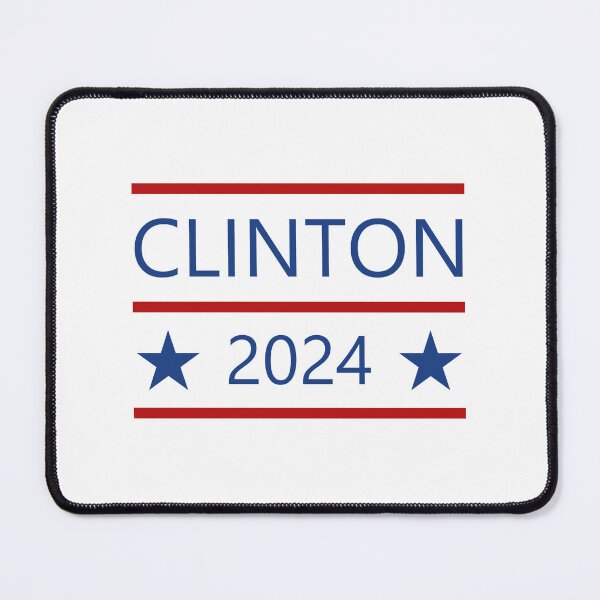 Item preview, Modern Hilary Clinton 2024 with Patriotic Red Lines designed and sold by TinyStarAmerica.