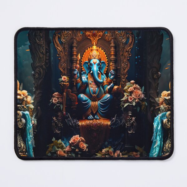 Item preview, Ganesha - the benevolent and compassionate hindu god designed and sold by UrbanElegance.