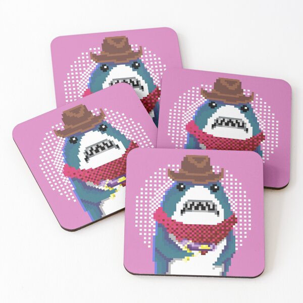Item preview, Pixel Dreams - Cowboy Shark designed and sold by HowBarbearic.