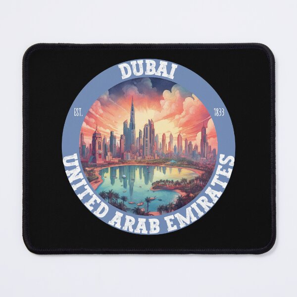 Item preview, Dubai United Arab Emirates UAE Retro Vintage Amazing Outdoors Adventure Travel Lover Gift Souvenir designed and sold by Eponine6.