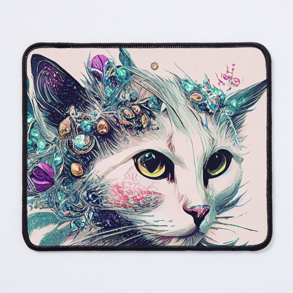 Item preview, Fantasy cat with diamonds designed and sold by Photopat.