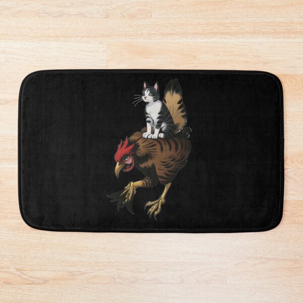 Item preview, Cute Cat Riding Chicken designed and sold by Ridaelb.