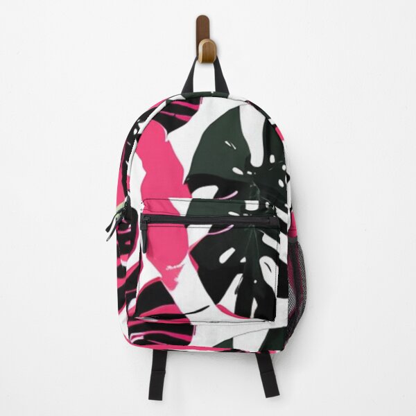 Item preview, Pink and green tropical abstract designed and sold by Roxburylane.