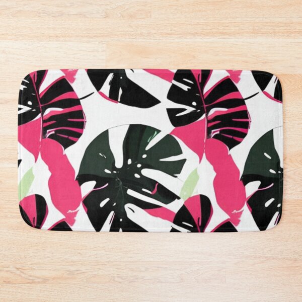 Item preview, Pink and green tropical abstract  designed and sold by Roxburylane.