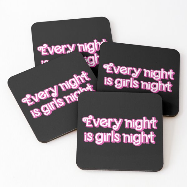 Item preview, Every Night Is Girls Night - Funny Quote  designed and sold by CreationsbyAny.