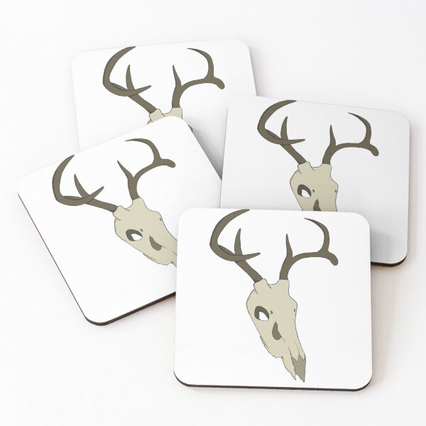 Item preview, deer skull designed and sold by cake-cat.