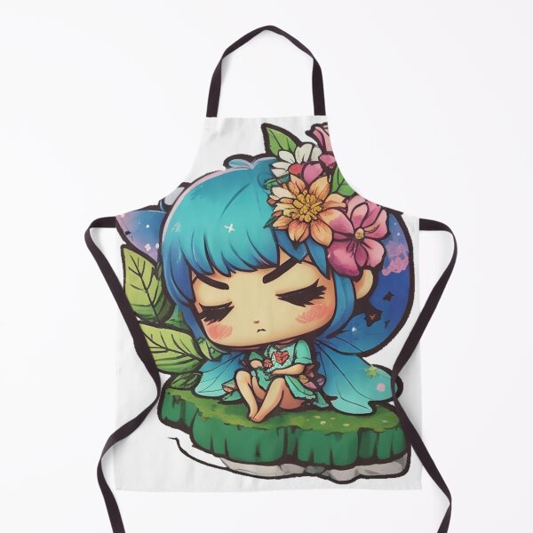 Item preview, Sleeping Fairy Angry Flower Little Girl designed and sold by Yellowriversss.