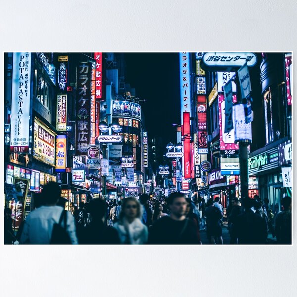 Aperçu de l'œuvre Shinjuku, Tokyo, Japon créée et vendue par HerrLauermann.