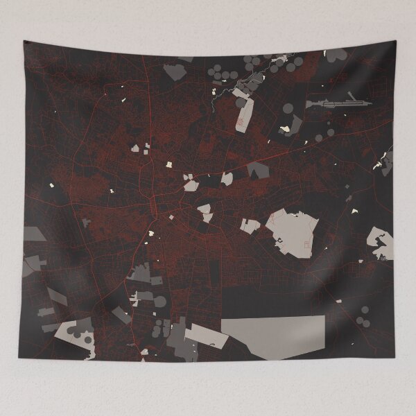 Item preview, Lusaka City Map of Zambia - Vector designed and sold by deMAP.