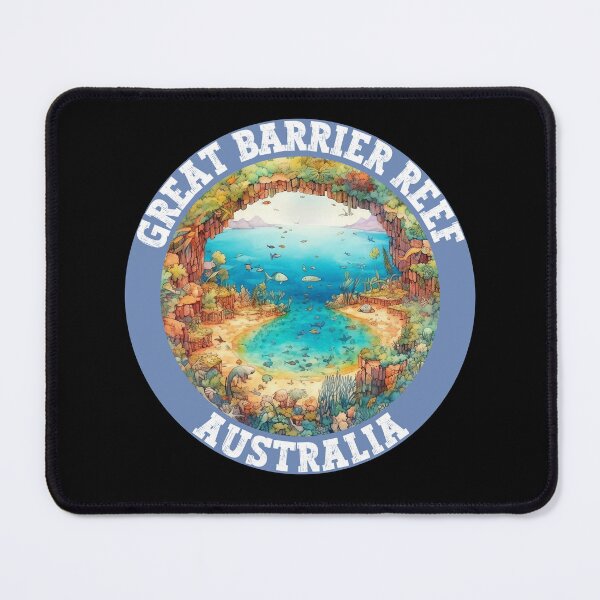 Item preview, Great Barrier Reef Australia Retro Vintage Amazing Outdoors Adventure Travel Lover Gift Souvenir designed and sold by Eponine6.