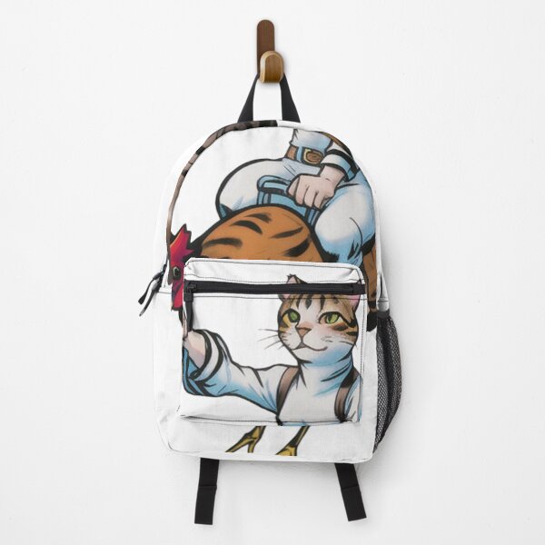 Item preview, Whimsical Cat Riding Chicken designed and sold by Ridaelb.