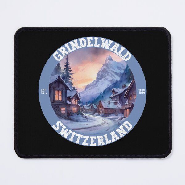 Item preview, Grindelwald Switzerland Retro Vintage Amazing Outdoors Adventure Travel Lover Gift Souvenir designed and sold by Eponine6.