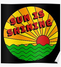 Bob Marley - Sun is Shining Poster