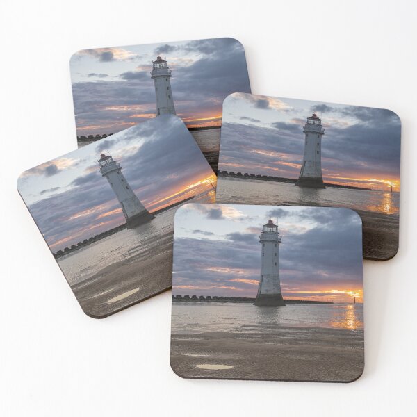 Item preview, New Brighton Lighthouse at sunset designed and sold by Paul Madden.