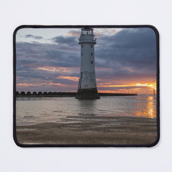 Item preview, New Brighton Lighthouse at sunset designed and sold by Paul Madden.