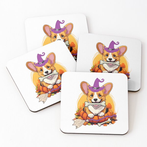 Item preview, Corgi Witch Halloween designed and sold by TheAnimalZ00.