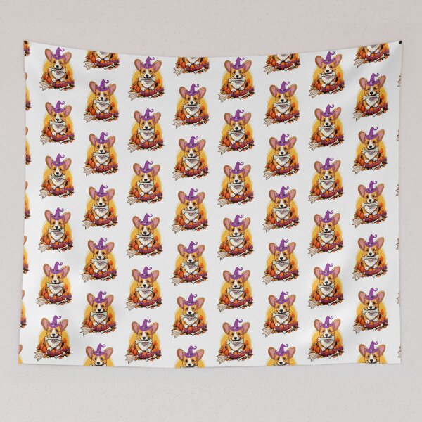 Item preview, Corgi Witch Halloween designed and sold by TheAnimalZ00.