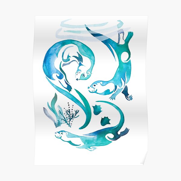 Otterly Adorable Poster