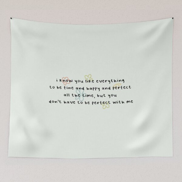 Item preview, you don't have to be perfect with me | heartstopper, nick charlie designed and sold by Pinu92.