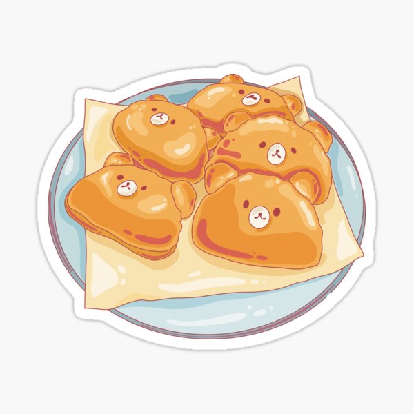 Kawai Food Stickers for Sale